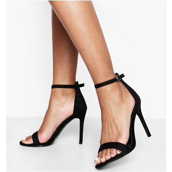 STEVE MADDEN STRAPPY LEATHER OPEN TOE HIGH HEEL SANDAL - Picture 16 of 16